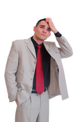 Handsome business man