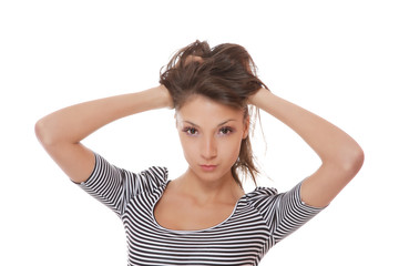 Fototapeta premium Beautiful young Woman