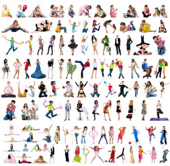 Big collection of a people photos