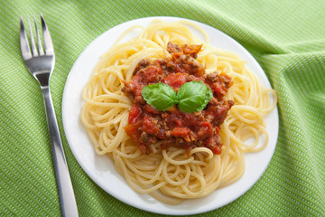 spaghetti bolognese