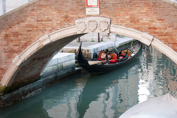 gondola boat in venice © avdwolde