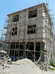 Maison en construction