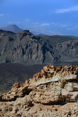 The highest mountain in Spain El Teide