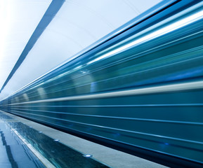 blue fast train