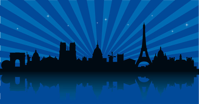 Paris bei Nacht