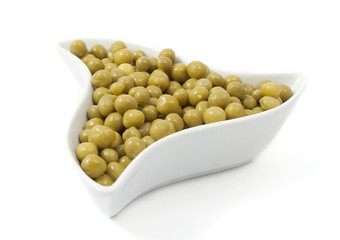 green peas in a dish