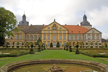 Naklejka premium Schloss Hundisburg: Parkseite