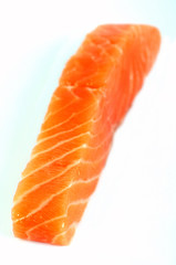 Filet de saumon cru