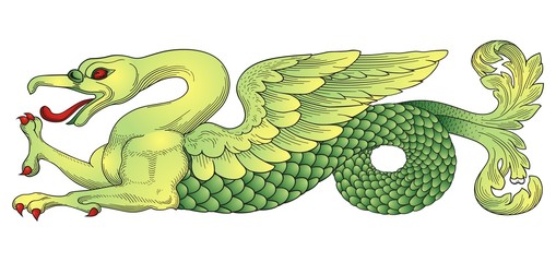Obraz premium Chinese Dragon vector