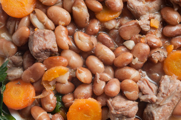 cooked beans