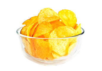 Golden fresh chips