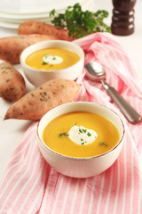 Cream of Kumara Soup