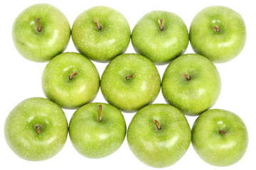 Ripe Green apples