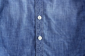 denim blue jeans shirt with buttons texture