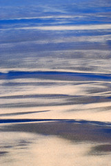 ARENA DE PLAYA MOJADA, FORMAS Y TEXTURA