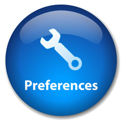 PREFERENCES Web Button (setup tools options my account profile)