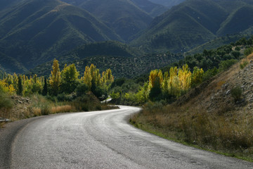 carretera de montaña