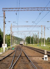 Fototapeta premium Railroad track