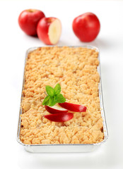 Apple crumble