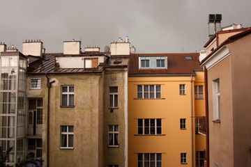 Fototapeta na wymiar European apartments
