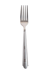 Silver table kitchen fork  isolated