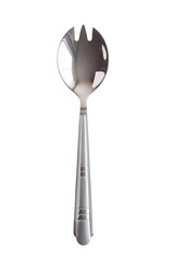 Silver table kitchen spoon  isolated