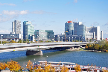 Fototapeta premium wien - reichsbrücke