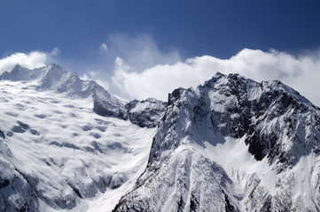 Fototapeta na wymiar Mountain Glacier