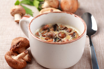 Mushroom soup
