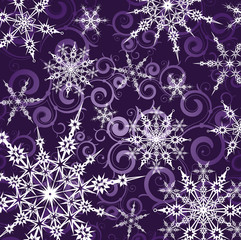 background with snowflakes