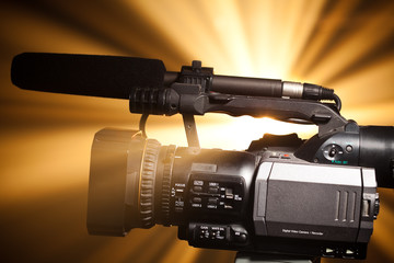professional video camera