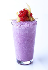 Blueberry smoothie
