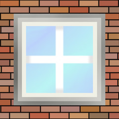 Square window