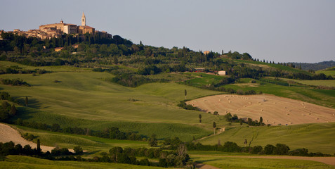 Veduta di Pienza
