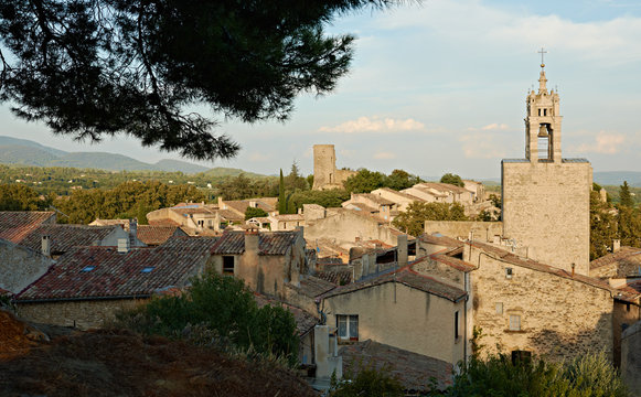 Village of Cucuron in French Provence