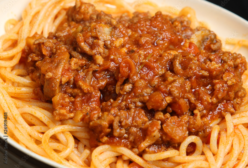 Sticker spaghetti bolognaise