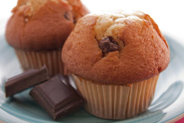 Muffins au chocolat