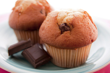 Muffins au chocolat