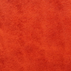 red handmade leather sample