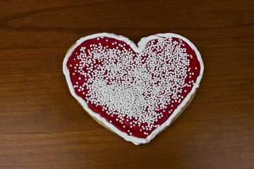 Obraz na płótnie Canvas Valentine Cookie