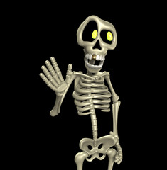 Cartoon Skeleton