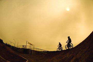 Two Cyclists