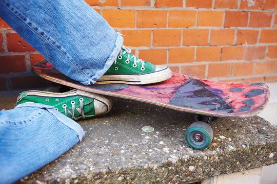 Symbolbild Skateboard
