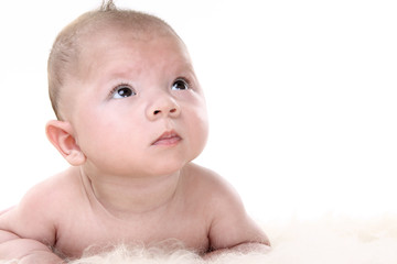 baby mit textfreiraum