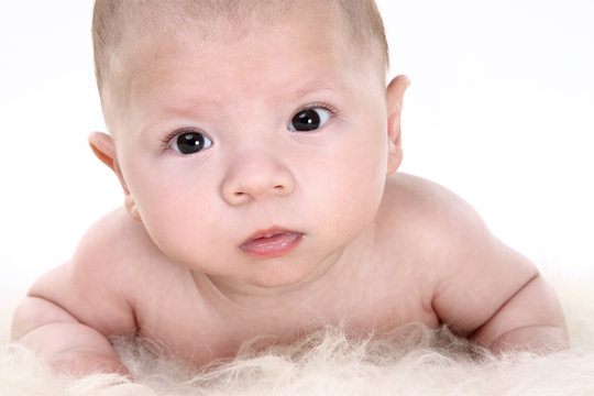 mit baby augen sehen