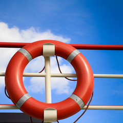 red rescue ring