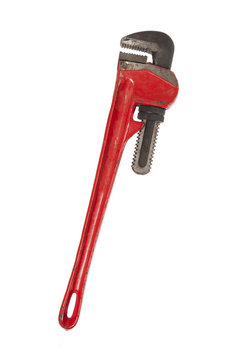 Large Red Wrench