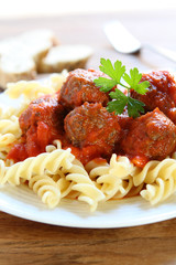 Pasta with Meatballs