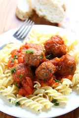 Pasta with Meatballs