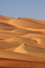 Fototapeta na wymiar Empty Quarter Dunes